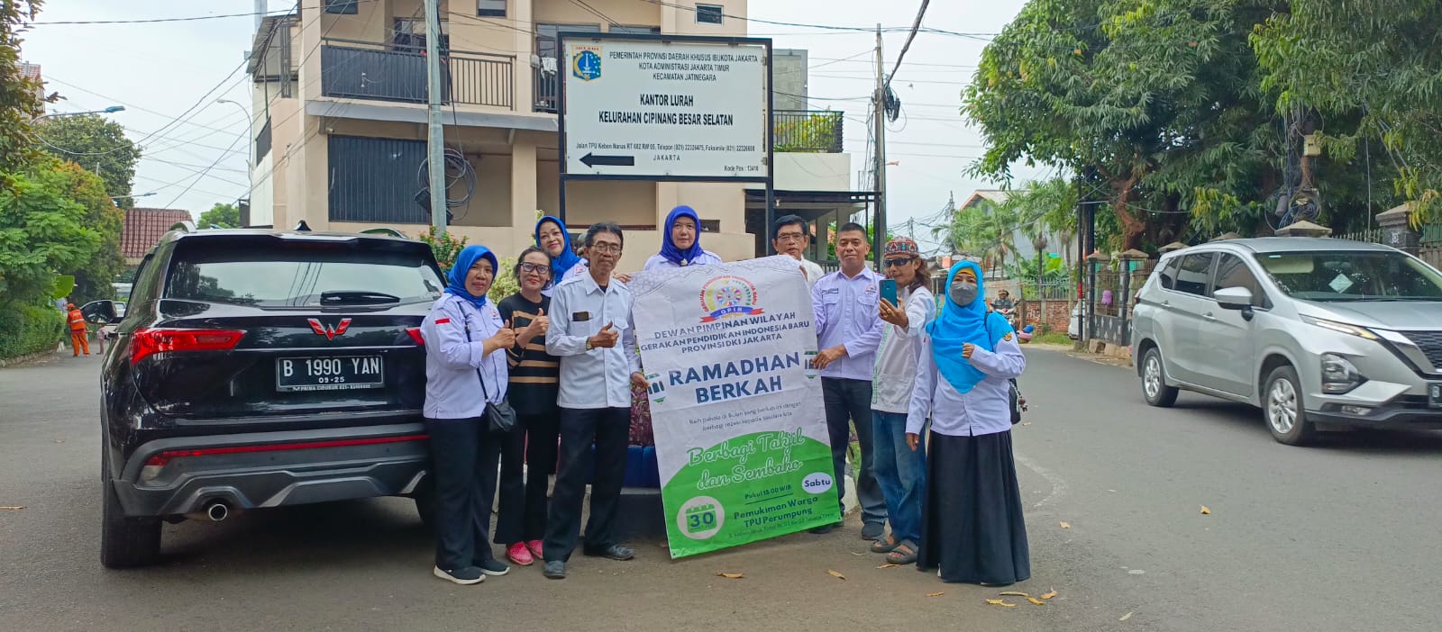 DPW GPIB DKI Jakarta Gelar Kegiatan Sosial Di Penghujung Bulan Ramadhan 1445 H